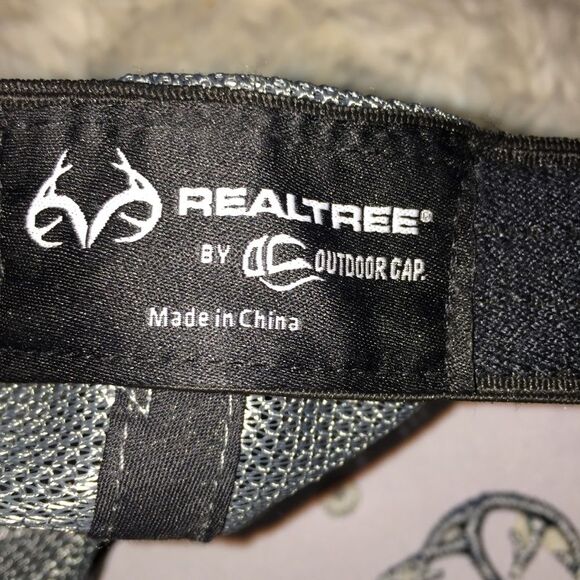 RealTree Fishing Hat Stretch Small Medium Blue Gray - Picture 6 of 7
